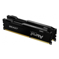 Kingston FURY Beast/DDR3/16GB/1600MHz/CL10/2x8GB/Black