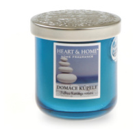 Domáce kúpele - stredná sviečka Heart & Home