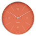 Dizajnové nástenné hodiny 5682OR Karlsson 28cm