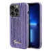 Kryt Guess GUHCP13LPSFDGSUÂiPhone 13 Pro 6.1" purple hardcase Sequin Script Metal (GUHCP13LPSFD