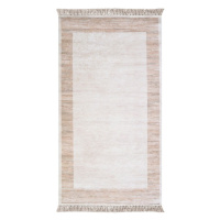 Hnedo-béžový koberec Vitaus Hali Ruto, 50 × 80 cm