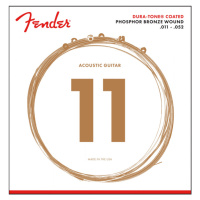 Fender 860CL Phosphor Bronze Dura Tone Coated 11-52