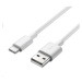 PremiumCord Kábel USB 3.1 C/M - USB 2.0 A/M, rýchle nabíjanie prúdom, 3A, 1m, biela