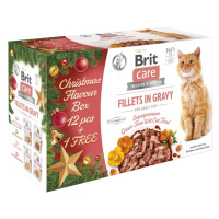 BRIT CARE CAT CHRISTMAS MULTIPACK, 12+1 - 1 balení  / expirace 17.10.2024