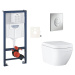 Závesný wc set do ľahkých stien / predstenová montáž Grohe Euro Ceramic SIKOGRSEUSAP00