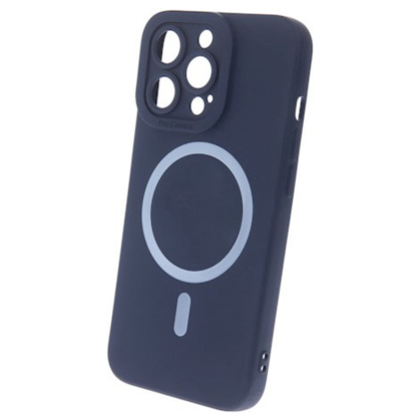 Silikónové puzdro na Apple iPhone 13 Pro Silicon MagSafe modré