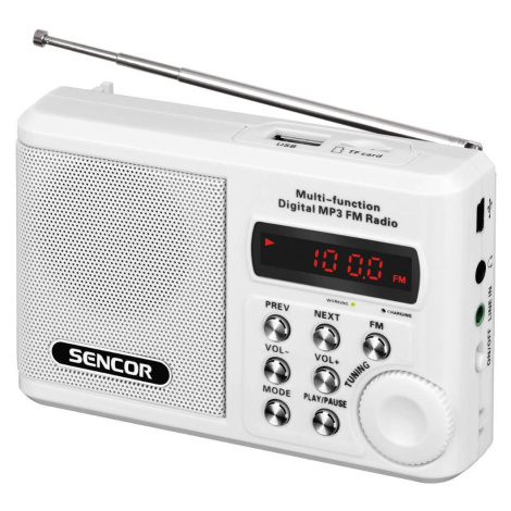 SRD 215 W RÁDIO S USB/MP3 SENCOR