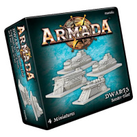 Mantic Games Armada - Dwarf Booster Fleet