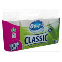 OOOPS TOALETNY PAPIER CLASSIC ALOE VERA 8 ROLLS 3 VRST.