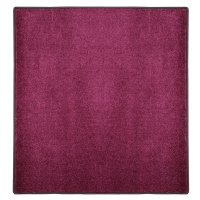 Kusový koberec Eton fialový 48 čtverec - 400x400 cm Vopi koberce