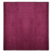 Kusový koberec Eton fialový 48 čtverec - 400x400 cm Vopi koberce