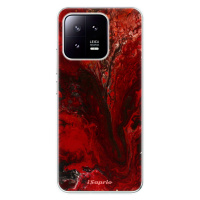 Odolné silikónové puzdro iSaprio - RedMarble 17 - Xiaomi 13