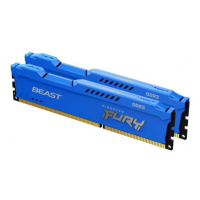 Kingston FURY Beast/DDR3/16GB/1600MHz/CL10/2x8GB/Blue