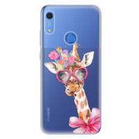 Odolné silikónové puzdro iSaprio - Lady Giraffe - Huawei Y6s