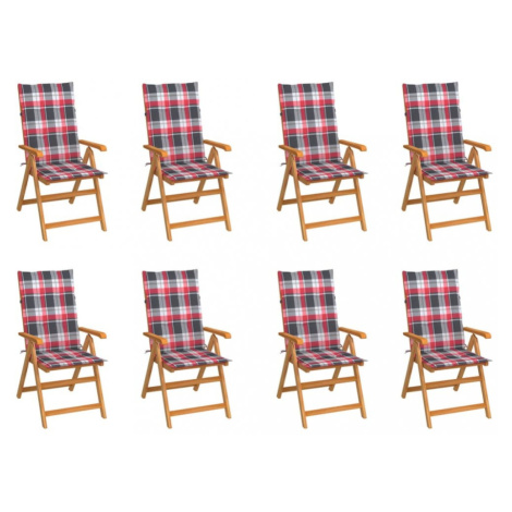 Záhradné stoličky vidaXL