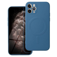 Silicone Mag Cover case compatible s MagSafe pre IPHONE 11 PRO blue