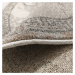 domtextilu.sk Luxusný sivý oválny koberec s originálnym vzorom 38630-181699
