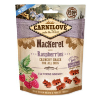 Pochúťka Carnilove Dog Crunchy Snack makrela s malinami 200g