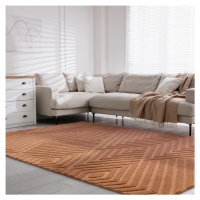 V tehlovej farbe vlnený koberec 160x230 cm Hague – Asiatic Carpets
