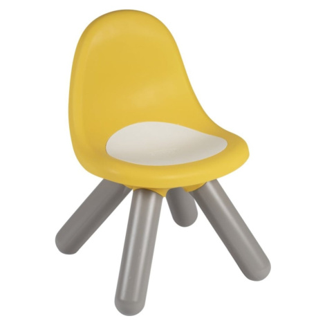Smoby Detská stolička žltá