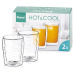 4Home Termo pohár Wave Hot&Cool 200 ml, 2 ks