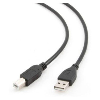 Cablexpert kábel USB 2.0 A-B M/M 4.5M čierny