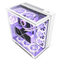 NZXT skriňa H9 Elite dvojkomorová ATX / 3xRGB 120 mm / 1x 120mm fan / presklená / RGB&fan contro