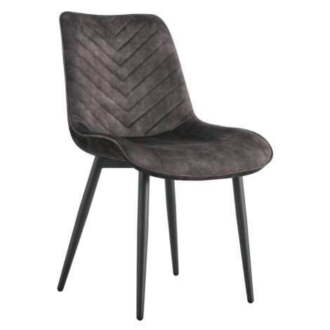 Jedálenská stolička, hnedá/čierna, ZAINA TYP 2 Tempo Kondela