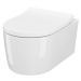 CERSANIT - WC sedátko INVERTO SLIM duroplast SOFT CLOSE, EASY OFF ONE BUTTON K98-0187