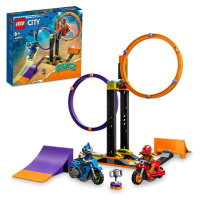LEGO® City 60360 Kaskadérska výzva s rotujúcimi kruhmi