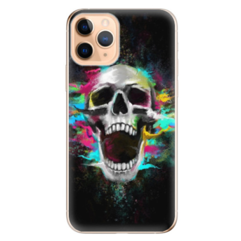 Odolné silikónové puzdro iSaprio - Skull in Colors - iPhone 11 Pro