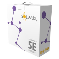 Instalační kabel Solarix CAT5E UTP LSOH Dca-s1,d2,a1 350 MHz 100m/box SXKD-5E