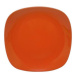 TORO Tanier dezertný, štvorec, 19,5 cm, oranžový