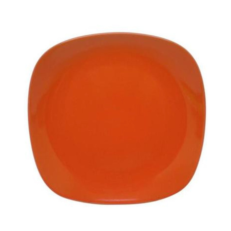 TORO Tanier dezertný, štvorec, 19,5 cm, oranžový