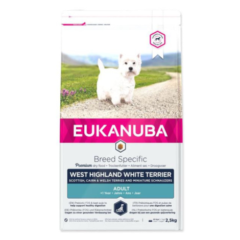 Euk West High. White Terrier 2,5kg