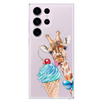Odolné silikónové puzdro iSaprio - Love Ice-Cream - Samsung Galaxy S23 Ultra