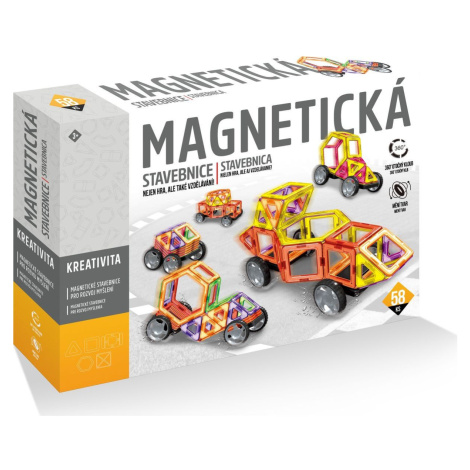 Alltoys Magnetická stavebnica 58 ks