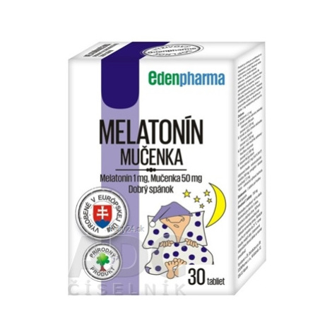 EDENPharma MELATONÍN 1 mg, MUČENKA