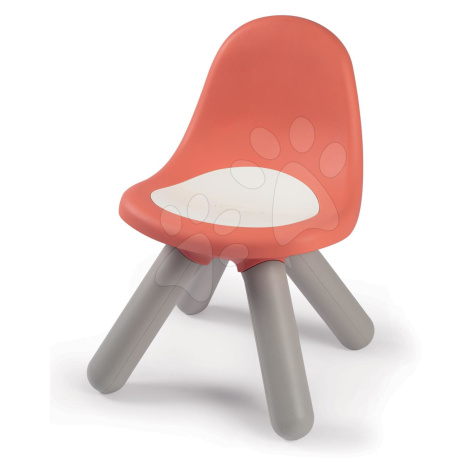 Stolička pre deti KidChair Coral Red Smoby korálová s UV filtrom 50 kg nosnosť výška sedadla 27 