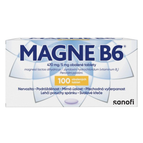 MAGNE B6 470mg/5mg 100 tabliet