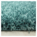 Kusový koberec Brilliant Shaggy 4200 Aqua kruh - 200x200 (průměr) kruh cm Ayyildiz koberce