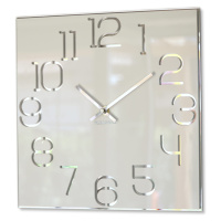 Nástenné akrylové hodiny Digit Flex z120-2-0-x, 30 cm, biele