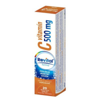 REVITAL Vitamín C 500 mg pomaranč 20 tbl