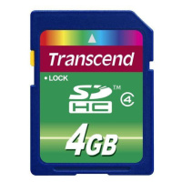 Karta TRANSCEND SDHC 4 GB triedy 4