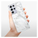 Odolné silikónové puzdro iSaprio - SilverMarble 14 - Samsung Galaxy S21 Ultra