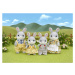 Sylvanian family Rodina šedých králikov