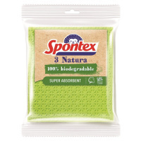 SPONTEX Natura hubková utierka 3 ks