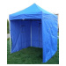 Tradgard CLASSIC 40968 Záhradný párty stan nožnicový + bočné steny - 2 x 2 m modrý
