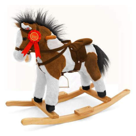 Milly Mally Hojdací koník s melódiou Jurášok tmavo hnedý