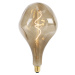 E27 stmievateľná LED lampa G168 bronzová 6W 150 lm 1800K
